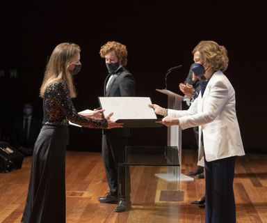 Prize given by the spanish Queen Reina Sofia
